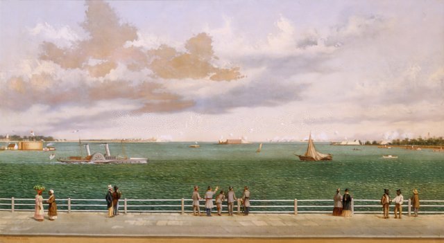 William Aiken Walker Charleston Harbor